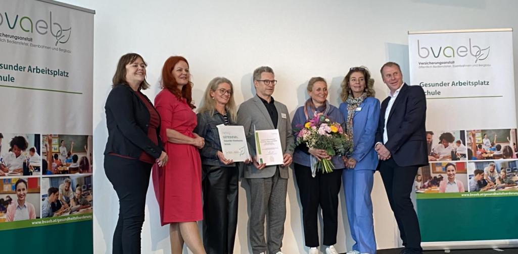 Verleihung Gütesiegel BVAEB Verleihung Gütesiegel BVAEB