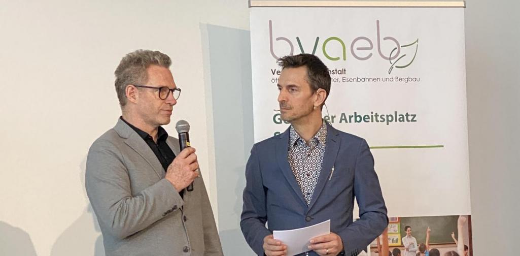 Verleihung Gütesiegel BVAEB Verleihung Gütesiegel BVAEB